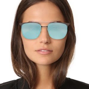 Quay Australia Private Eyes Sunglasses in Gunmetal